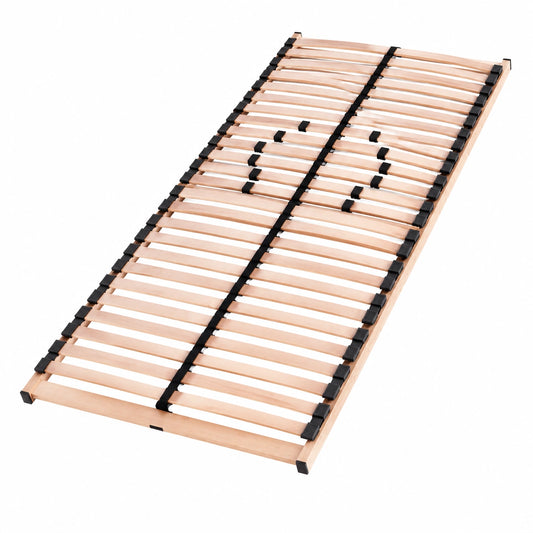Lattenrost – 180 × 200 cm, mit Lattenrost, aus Buchenholz