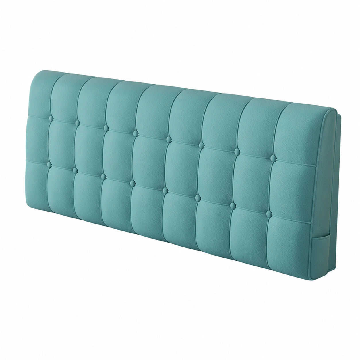 Kopfteil – 119 × 58 × 5 cm, gepolstert, aus Kunstleder, für Schlafzimmer